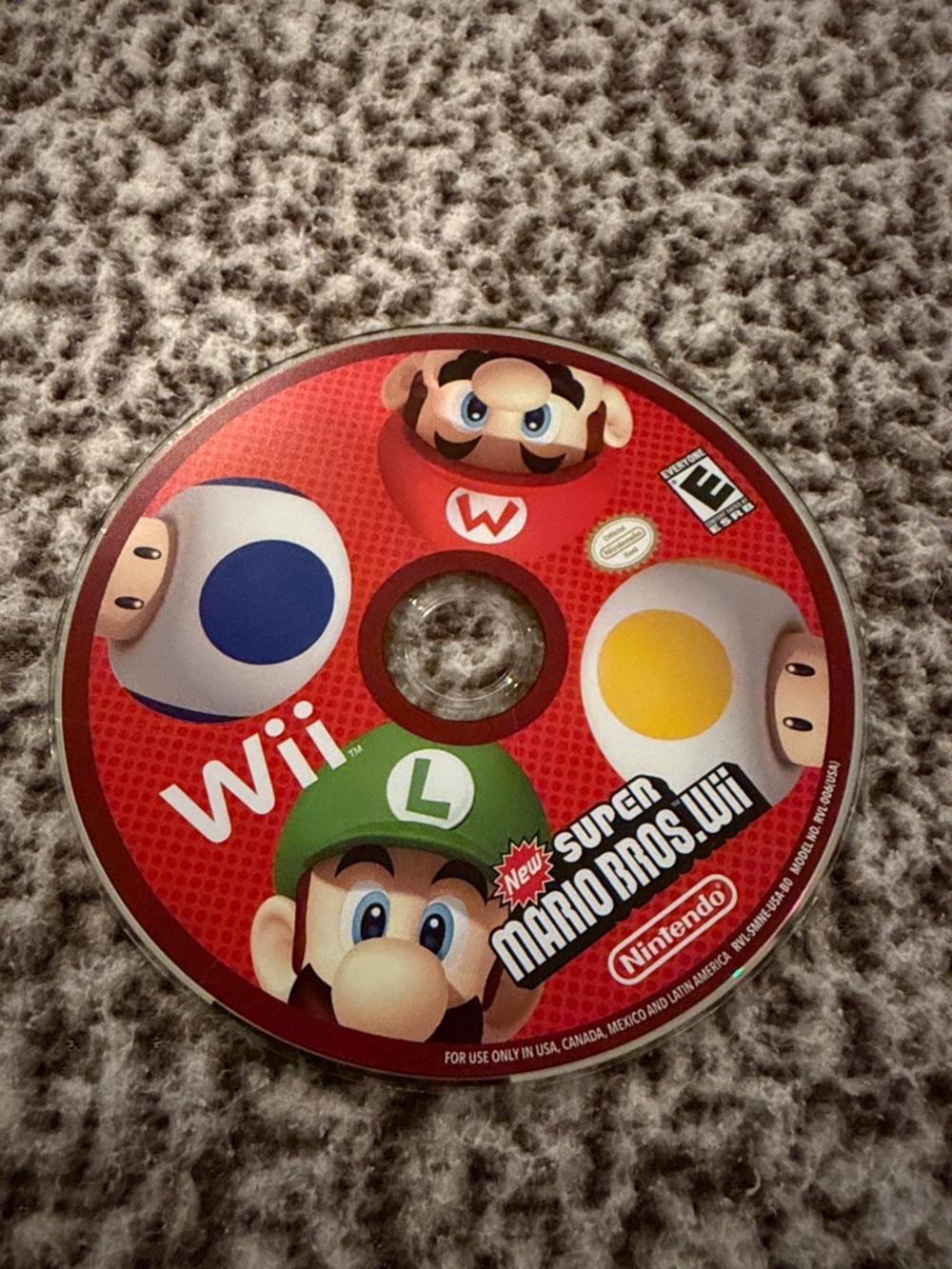 Wii super Mario brothers